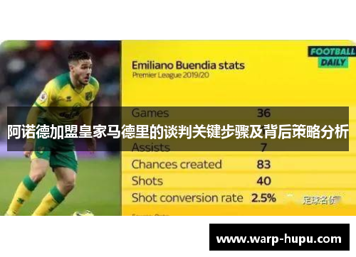 阿诺德加盟皇家马德里的谈判关键步骤及背后策略分析